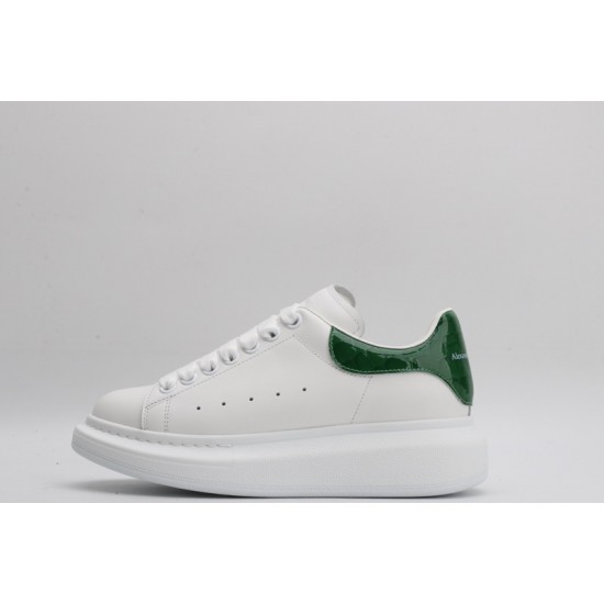 Alexander McQueen Oversized White Green Crocodile