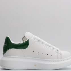 Alexander McQueen Oversized White Green Crocodile