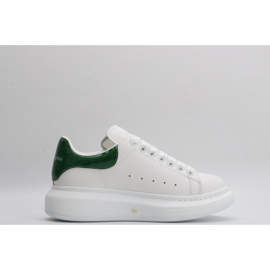 Alexander McQueen Oversized White Green Crocodile