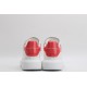 Alexander McQueen Oversized White Red Crocodile