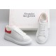 Alexander McQueen Oversized White Red Crocodile