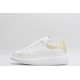 Alexander McQueen Oversized White Vanilla Crocodile