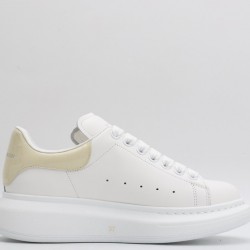 Alexander McQueen Oversized White Vanilla Crocodile