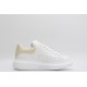 Alexander McQueen Oversized White Vanilla Crocodile