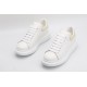 Alexander McQueen Oversized White Vanilla Crocodile