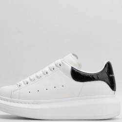 Alexander McQueen Oversized Sneaker White Black Crocodile