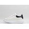 Alexander McQueen Oversized Sneaker White Black Crocodile