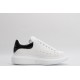 Alexander McQueen Oversized Sneaker White Black Crocodile