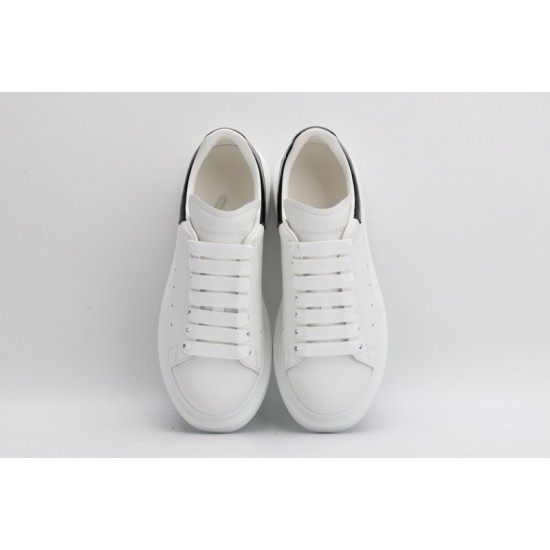 Alexander McQueen Oversized Sneaker White Black Crocodile