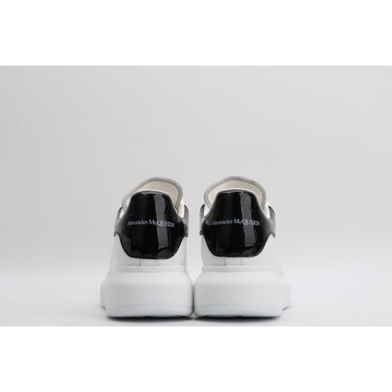 Alexander McQueen Oversized Sneaker White Black Crocodile