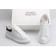 Alexander McQueen Oversized Sneaker White Black Crocodile