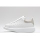 Alexander McQueen Oversized Sneaker White Pearl Cedar