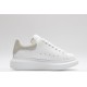 Alexander McQueen Oversized Sneaker White Pearl Cedar