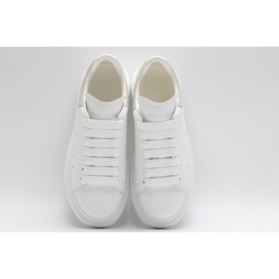 Alexander McQueen Oversized Sneaker White Pearl Cedar