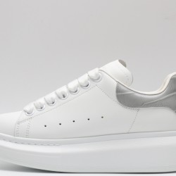 Alexander McQueen Oversized Sneaker White Grey Cedar