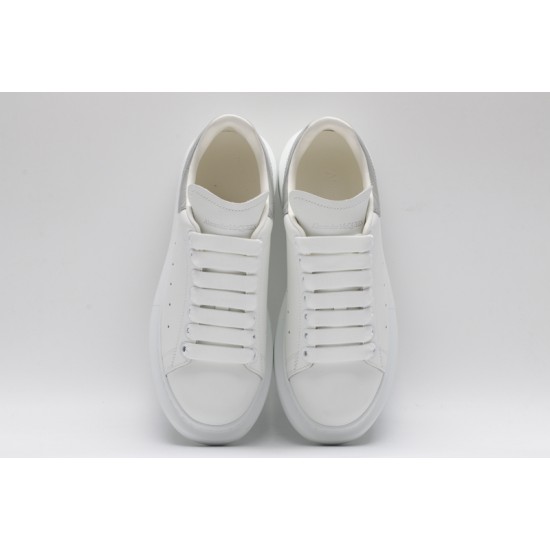 Alexander McQueen Oversized Sneaker White Grey Cedar