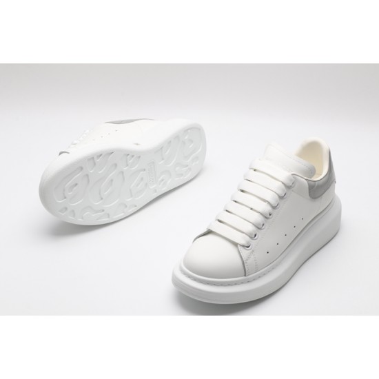 Alexander McQueen Oversized Sneaker White Grey Cedar