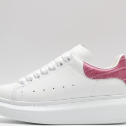 Alexander McQueen Oversized Sneaker White Rose Cedar