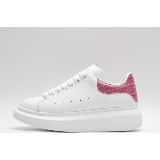 Alexander McQueen Oversized Sneaker White Rose Cedar