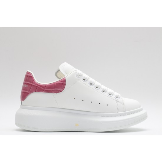 Alexander McQueen Oversized Sneaker White Rose Cedar