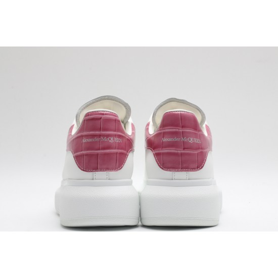 Alexander McQueen Oversized Sneaker White Rose Cedar