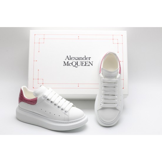 Alexander McQueen Oversized Sneaker White Rose Cedar