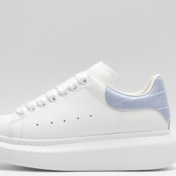 Alexander McQueen Oversized Sneaker White Light Blue Cedar