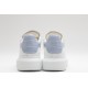 Alexander McQueen Oversized Sneaker White Light Blue Cedar