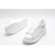 Alexander McQueen Oversized Sneaker White Light Blue Cedar