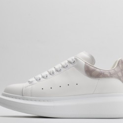 Alexander McQueen Oversized Sneaker White Brown Cedar