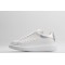 Alexander McQueen Oversized Sneaker White Silver Cedar