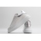 Alexander McQueen Oversized Sneaker White Silver Cedar