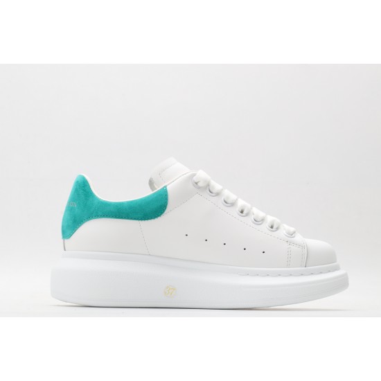 Alexander McQueen Oversized Sneaker 'White Teal' 553680WHGP79344