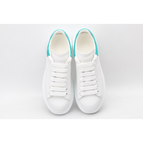 Alexander McQueen Oversized Sneaker 'White Teal' 553680WHGP79344