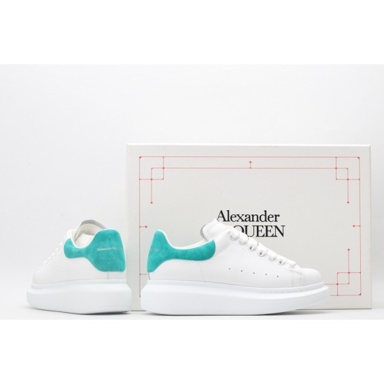 Alexander McQueen Oversized Sneaker 'White Teal' 553680WHGP79344