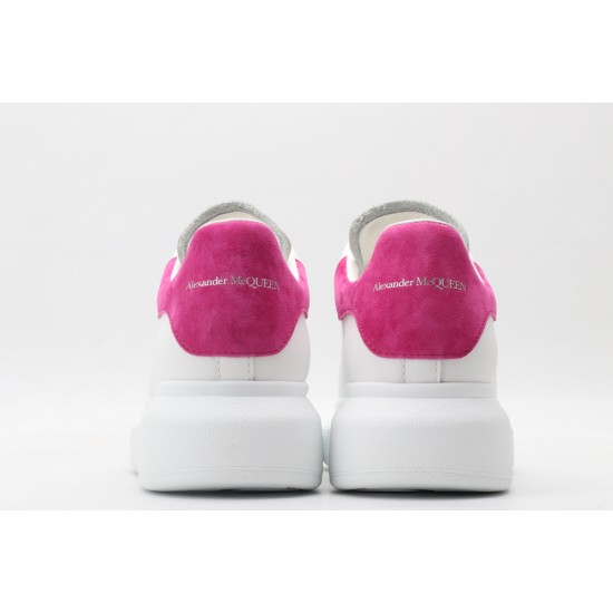 Alexander McQueen Oversized Sneaker White Rose