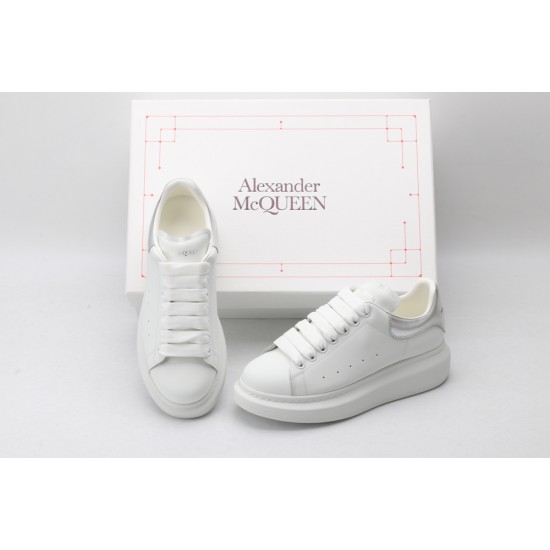 Alexander McQueen Oversized Metallic Silver