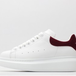 Alexander McQueen Oversized White Bordeaux