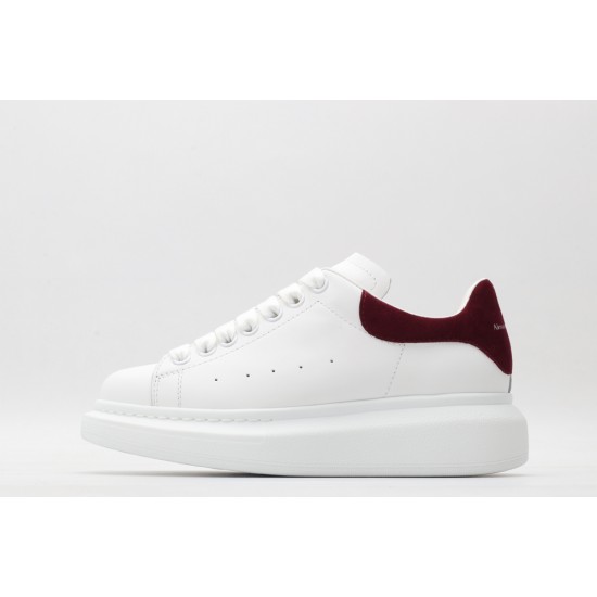 Alexander McQueen Oversized White Bordeaux