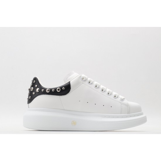 Alexander McQueen Oversized White Black Studd