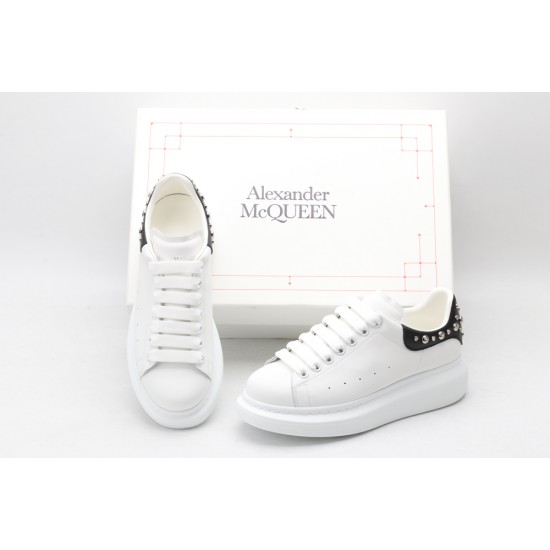 Alexander McQueen Oversized White Black Studd