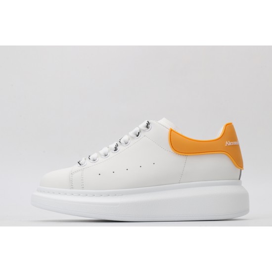 Alexander McQueen Oversized Sneaker White Total Orange