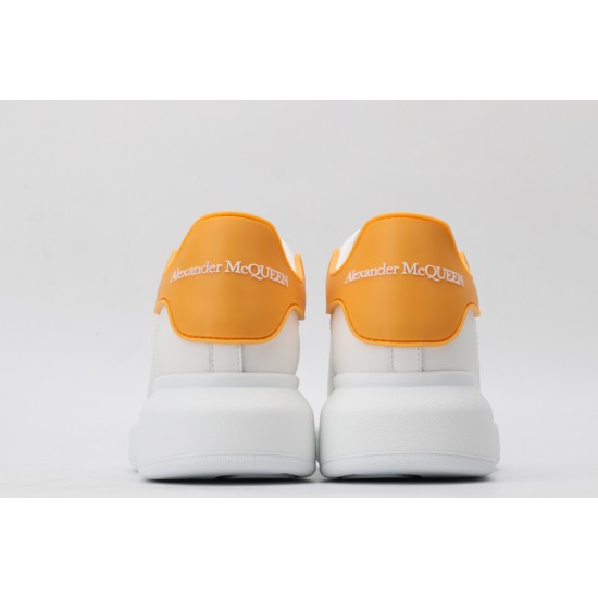 Alexander McQueen Oversized Sneaker White Total Orange