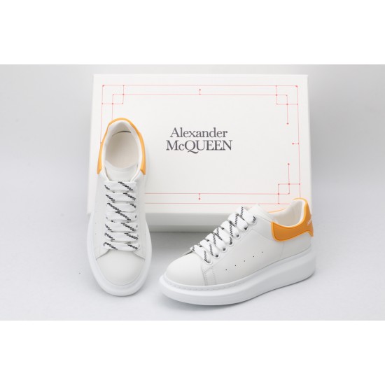 Alexander McQueen Oversized Sneaker White Total Orange