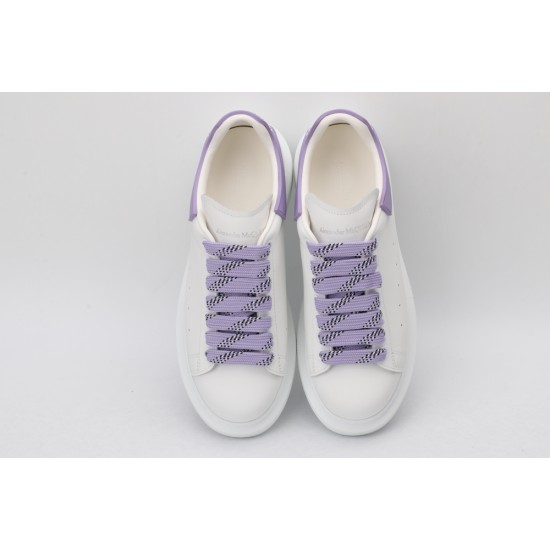 Alexander McQueen Oversized White Purple