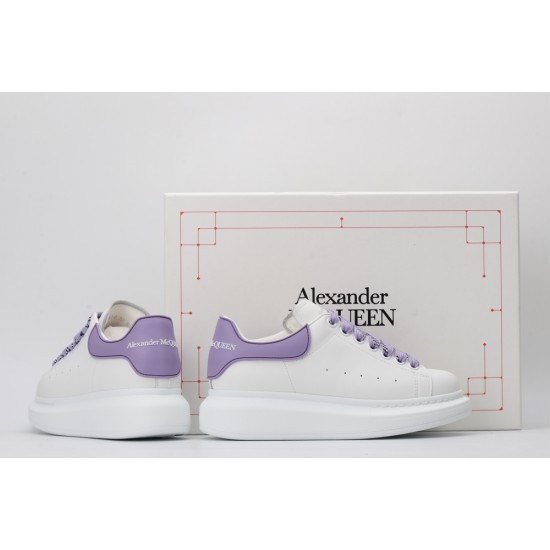 Alexander McQueen Oversized White Purple