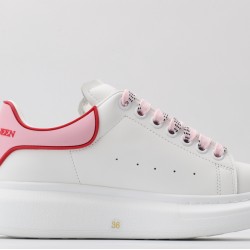 Alexander McQueen Oversized White Red Pink