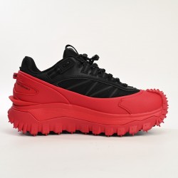 Moncler Trailgrip Gore-Tex Sneakers Black Red