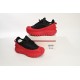 Moncler Trailgrip Gore-Tex Sneakers Black Red