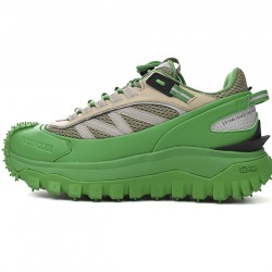 Moncler Trailgrip Gore-Tex Sneakers Grey Green